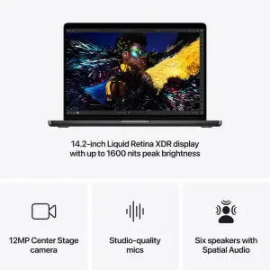 Apple Apple - MacBook Pro 16-inch Apple M4 Max chip Built for Apple Intelligence - 36GB Memory - 1TB SSD - Space Black Model:MX303LL/A