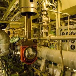 Ship Engine Room